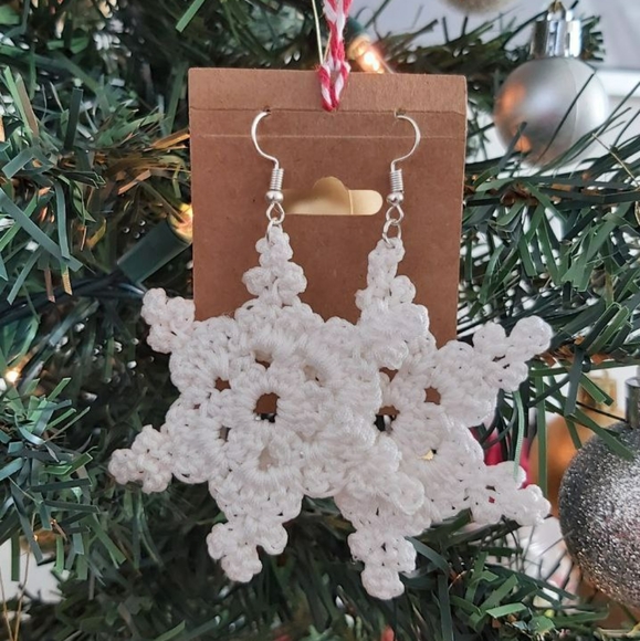 Handmade Holiday earrings‼️ (3/$25) - Picture 1 of 5